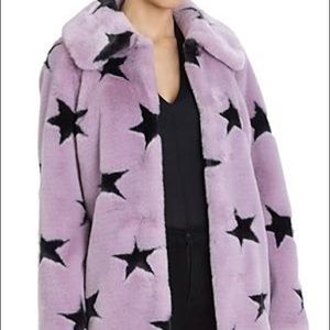SOLD* NWT AVEC LES FILLES FAUX FUR COAT